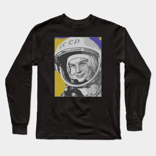 First Woman in Space Long Sleeve T-Shirt